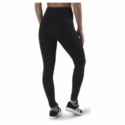 ESSENTIALS HIGH-WAISTED LOGO LEGGINGS Black / White