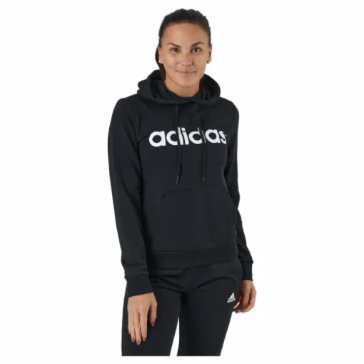 Essentials Hoodie Black / White