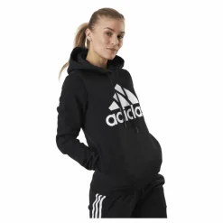 Essentials Hoodie Black / White