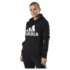 Essentials Hoodie Black / White