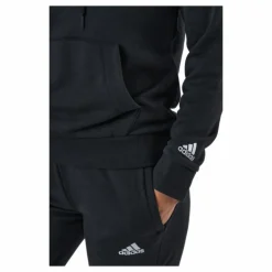 Essentials Hoodie Black / White
