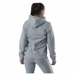 Essentials Hoodie Medium Grey Heather / White