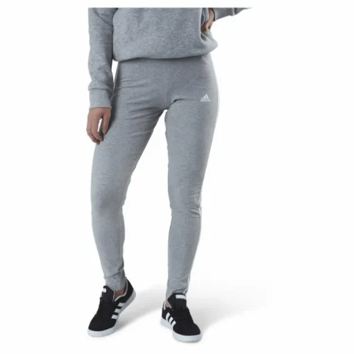Essentials Legging Medium Grey Heather / White