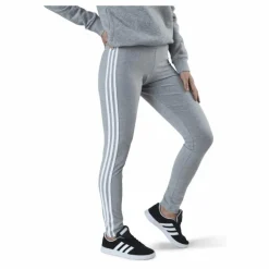 Essentials Legging Medium Grey Heather / White
