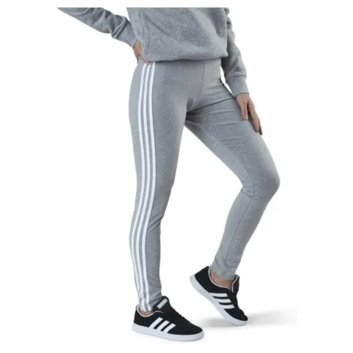 Essentials Legging Medium Grey Heather / White