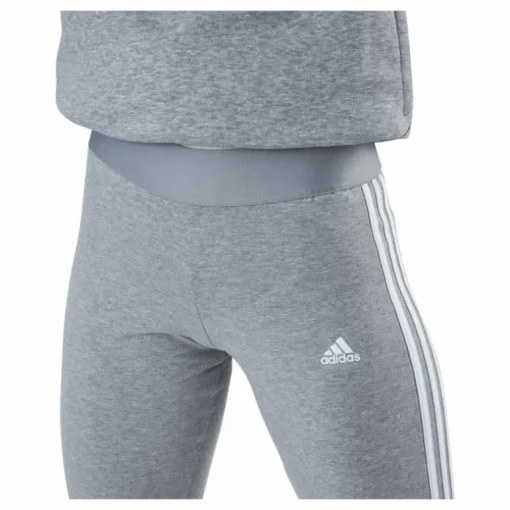 Essentials Legging Medium Grey Heather / White