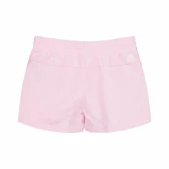 Essentials Linear French Terry Shorts Clear Pink / White
