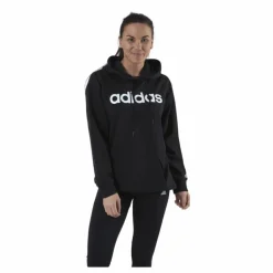 Essentials Oversized Hoodie Black / White