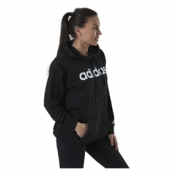 Essentials Oversized Hoodie Black / White