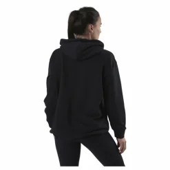 Essentials Oversized Hoodie Black / White