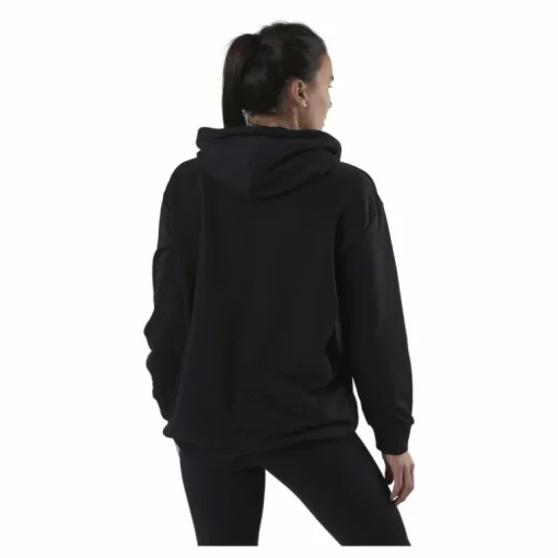 Essentials Oversized Hoodie Black / White