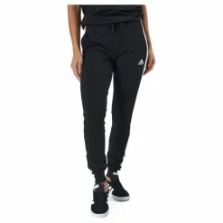 Essentials Single Jersey 3-Stripes Joggers Black