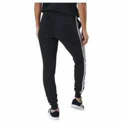 Essentials Single Jersey 3-Stripes Joggers Black