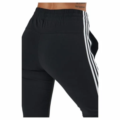Essentials Single Jersey 3-Stripes Joggers Black