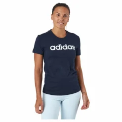Essentials Slim Logo T-Shirt Legend Ink / White