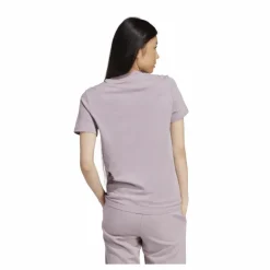 Essentials Slim Logo T-Shirt Preloved Fig / White