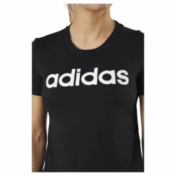 Essentials Slim Logo T-Shirt Black / White