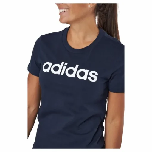 Essentials Slim Logo T-Shirt Legend Ink / White
