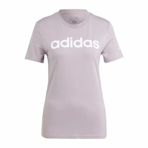 Essentials Slim Logo T-Shirt Preloved Fig / White
