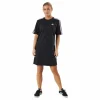 Essentials 3-Stripes Single Jersey Boyfriend Tee Dress Black