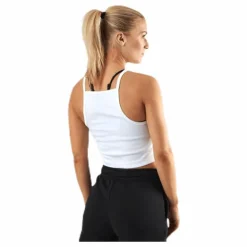 Essntl Tank White/Black