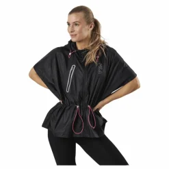 Eydie Wind Poncho Black