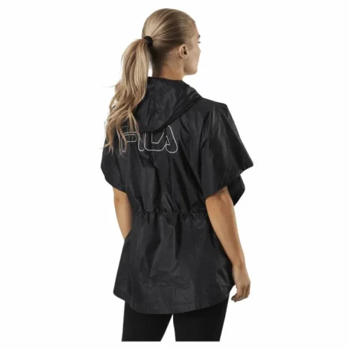 Eydie Wind Poncho Black