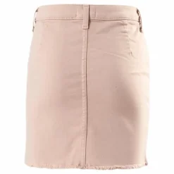 Farrah Color Button Skirt Pink