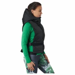 Faun Padded Vest W Black