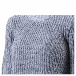 Fiona L/S Pullover Knt Grey
