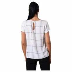 First One Ss Aop Top White