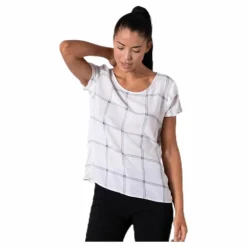 First One Ss Aop Top White