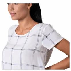 First One Ss Aop Top White