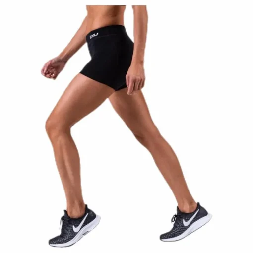 Fitness Comp.4 Inch Shorts Black/Silver