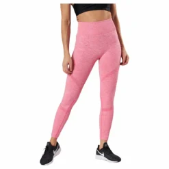 Fitness Melange Tights Pink