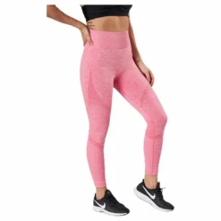 Fitness Melange Tights Pink