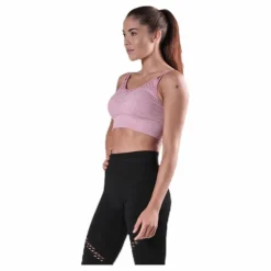 Fitness Seamless Mesh Bra Pink