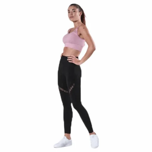 Fitness Seamless Mesh Bra Pink