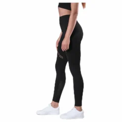 Fitness Seamless Mesh Tights Black