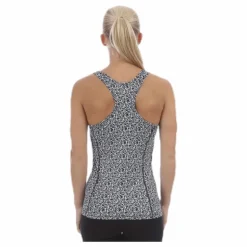 Flash Tank top White/Black