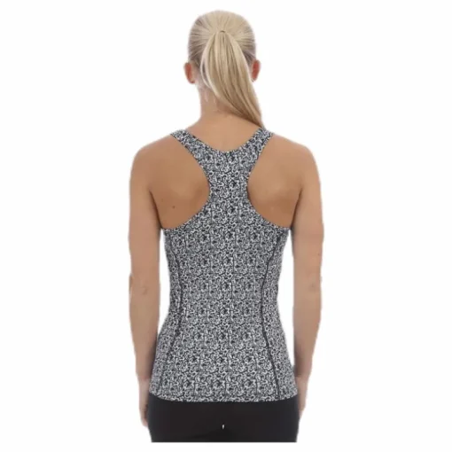 Flash Tank top White/Black