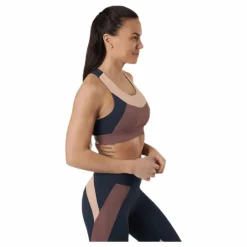Flow Bocked Sport Top Brown