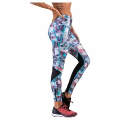 Fly Fast Printed Tight Black