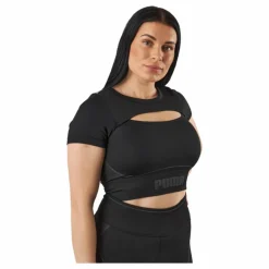 Formknit Seamless Baby Tee Puma Black-strong Gray