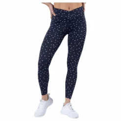 Francesca Aop Hw Training Tights Blue