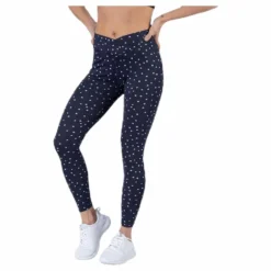 Francesca Aop Hw Training Tights Blue
