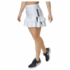 Frida Frill Skirt White