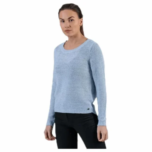 Geena Xo L/S Pullover Knt Blue