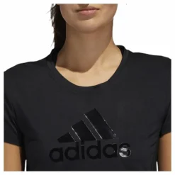 Glam On Bos Tee Black