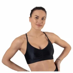 Gloss Bra Top Black